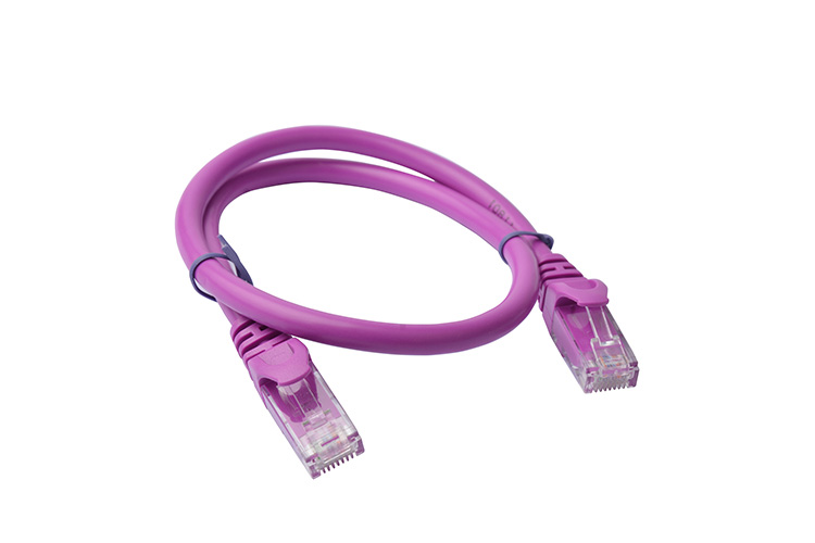 8WARE 0.25M CAT6 UTP PATCH CABLE - PURPLE FOR FAST NETWORKING