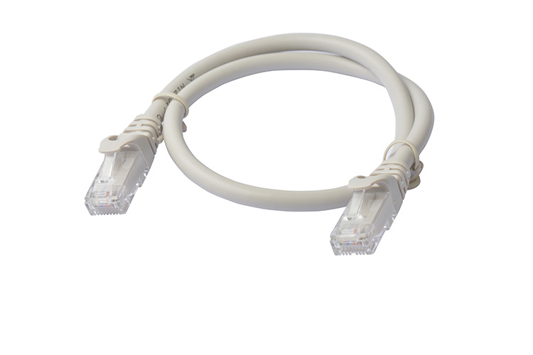 8WARE 0.5M GREY CAT6 UTP PATCH CABLE - FAST NETWORK LINK
