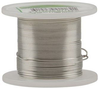 UNSPECIFIED MANUFACTURER 0.71MM TINNED COPPER WIRE - 100G ROLL FOR ELECTRONICS