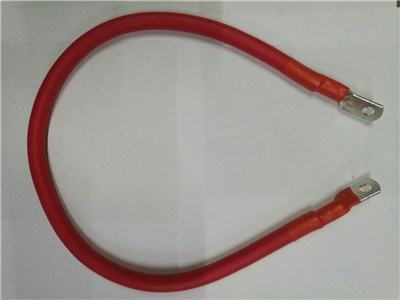 UNSPECIFIED MANUFACTURER 0 GAUGE TINNED RED BATTERY POWER LEAD - 750MM FOR RELIABLE POWER