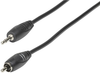 GENERIC/UNSPECIFIED MANUFACTURER 1.5M RCA TO 3.5MM MONO AUDIO CABLE FOR CONNECTING GEAR
