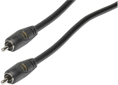 GENERIC 1.5M RCA YELLOW VIDEO CABLE - ANALOGUE CONNECTION