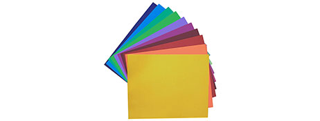 UNSPECIFIED MANUFACTURER VIBRANT COLOURBOARD PACK 510X640MM FOR PROJECTS