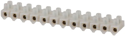 GENERIC ELECTRICAL 10A 12-WAY SCREW TERMINAL STRIP FOR SECURE WIRE CONNECTIONS
