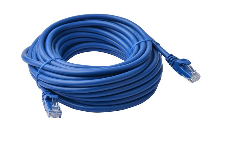 8WARE 10M BLUE CAT6 UTP ETHERNET CABLE FOR FAST NETWORKING