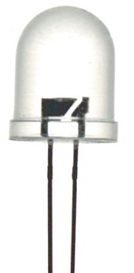 GENERIC COMPONENT BRIGHT BLUE 10MM LED 8500MCD CLEAR FOR PROJECTS