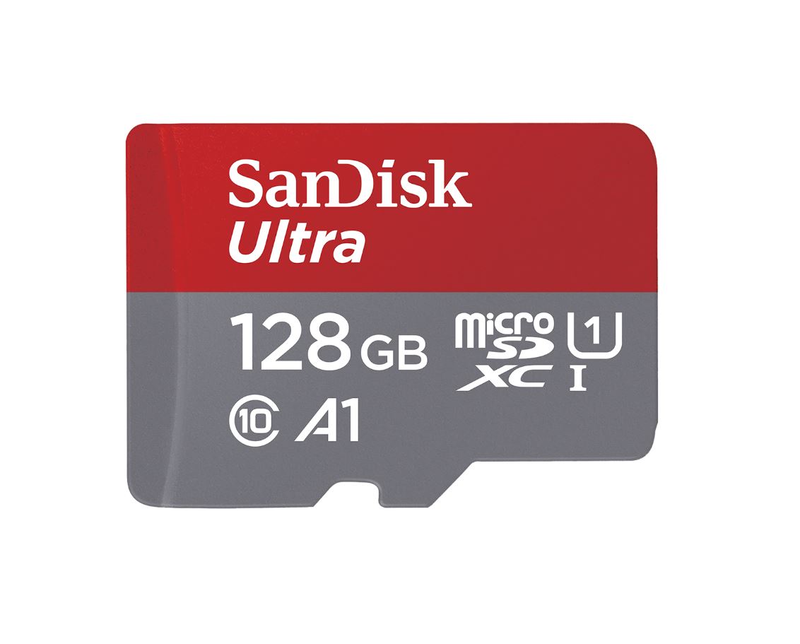 SANDISK ULTRA 128GB MICROSD CARD FOR ANDROID - FAST SPEED