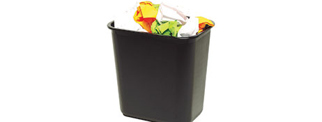 UNSPECIFIED MANUFACTURER DURABLE 12L BLACK MATT RECTANGULAR BIN - RECYCLED PLASTIC