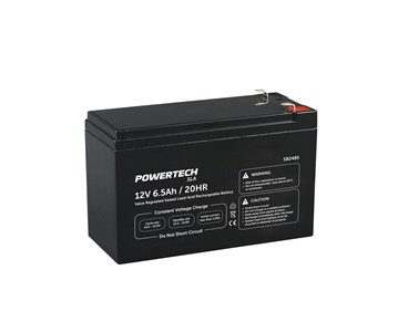 GENERIC/OEM RELIABLE 12V 6.5AH SEALED LEAD ACID BATTERY WITH SPADE TERMINALS