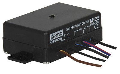 KEMO ELECTRONICS 12V TWILIGHT SWITCH MODULE FOR AUTOMATED LIGHTING CONTROL