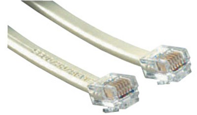 UNSPECIFIED MANUFACTURER 15M RJ12 6P/6C EXTENSION CABLE FOR COMMANDER SYSTEMS