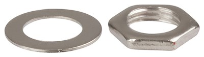 GENERIC 16MM POTENTIOMETER NUTS (PACK OF 12) FOR ELECTRONICS PROJECTS
