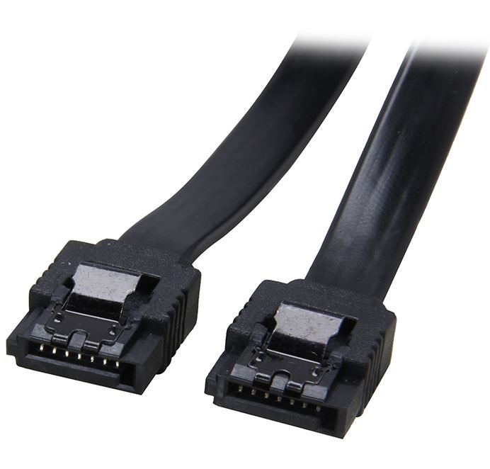 ASTROTEK 180 DEGREE SATA DATA CABLE - RELIABLE CONNECTION