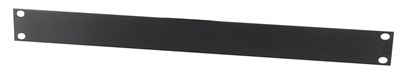 GENERIC/UNSPECIFIED MANUFACTURER 44MM (1U) BLACK ALUMINIUM RACK CABINET PANEL