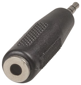 GENERIC/UNSPECIFIED MANUFACTURER 2.5MM TO 3.5MM STEREO PLUG SOCKET AUDIO ADAPTOR