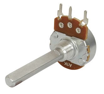 UNSPECIFIED MANUFACTURER FULL SIZE 24MM POTENTIOMETER - IMPERIAL SHAFT & BUSHINGS