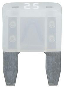 GENERIC 25 AMP PLASTIC BLADE FUSE - RELIABLE CIRCUIT PROTECTION