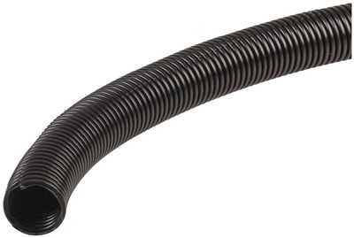 UNSPECIFIED MANUFACTURER 25MM LOOM TUBE CONDUIT - 2 METRE LENGTH FOR CABLE MANAGEMENT