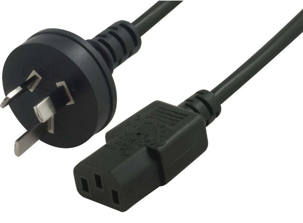 ASTROTEK 2M IEC POWER CABLE FOR PC & MONITOR