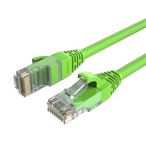 UNSPECIFIED MANUFACTURER 2M GREEN CAT 6A PATCH CABLE FOR FAST NETWORK SPEEDS