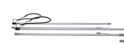 GENERIC/UNIVERSAL 2M INTERCHANGEABLE POWER LEAD: 3 PRONG & 1 PRONG HEADS