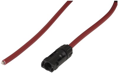 GENERIC SOLAR COMPONENTS 2M SOLAR CABLE MC4 SOCKET TO BARE END FOR SYSTEM INSTALL