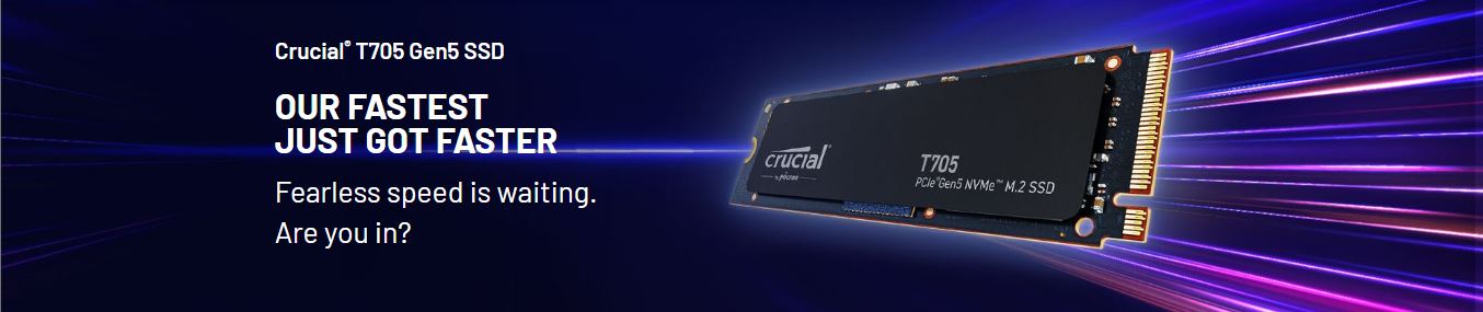 MICRON (CRUCIAL) MICRON 2TB 2280 NVME SSD FOR PC & LAPTOP PERFORMANCE BOOST
