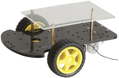 GENERIC ROBOTICS COMPONENTS 2WD MOTOR CHASSIS ROBOTICS KIT FOR DIY PROJECTS
