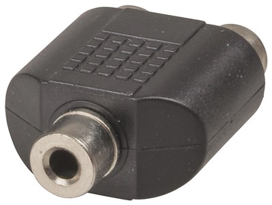 GENERIC/UNSPECIFIED MANUFACTURER 3.5MM STEREO TO 2 RCA SOCKET AUDIO ADAPTER CABLE