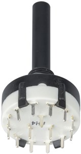 UNSPECIFIED MANUFACTURER SEALED PCB ROTARY SWITCH - 3 POLE RELIABLE COMPONENT