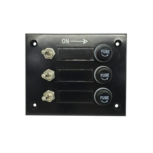 GENERIC ELECTRICAL 3-WAY FUSED SWITCH PANEL FOR RELIABLE POWER CONTROL