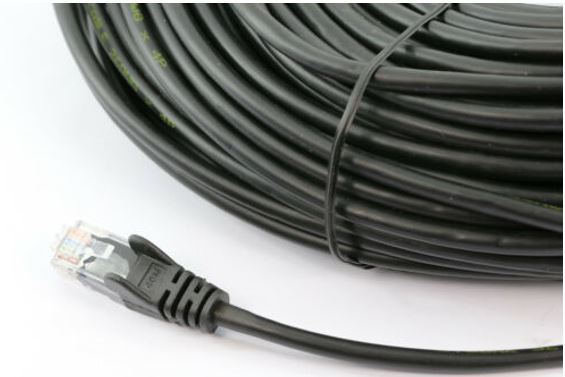 8WARE 30M BLACK ETHERNET CABLE - FAST LOCAL NETWORK CONNECTION