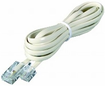 GENERIC/UNSPECIFIED MANUFACTURER 3M RJ12 TO RJ45 MODULAR CABLE - IVORY, 3 METRE