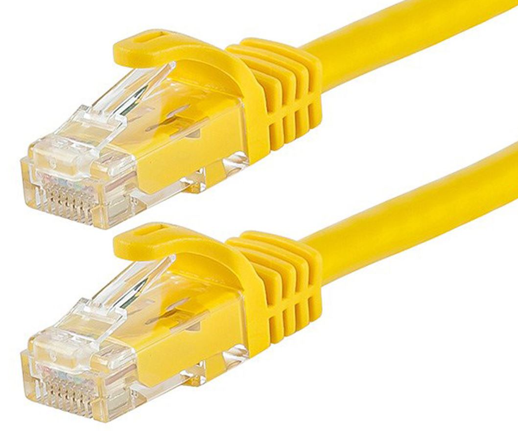 ASTROTEK 3M YELLOW RJ45 ETHERNET CABLE FOR FAST NETWORKING