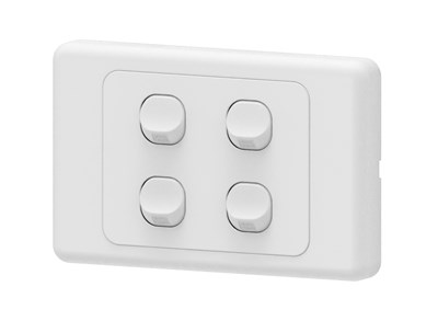 GENERIC ELECTRICAL COMPONENT RELIABLE 4-GANG 2-WAY SWITCH 16A - MODERN ELECTRICAL CONTROL