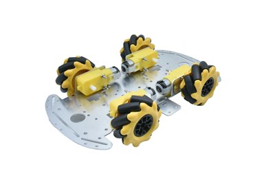 UNSPECIFIED MANUFACTURER 4 MECANUM WHEEL CHASSIS KIT FOR ROBOTICS PROJECTS