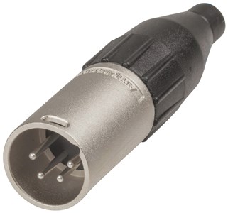 GENERIC/UNSPECIFIED MANUFACTURER RELIABLE 4 PIN MALE XLR STYLE CONNECTOR FOR AUDIO REPAIRS
