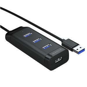 GENERIC/UNSPECIFIED MANUFACTURER MINI 4-PORT USB 3.0 HUB - EXPAND YOUR CONNECTIVITY FAST