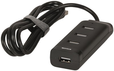 GENERIC/UNSPECIFIED MANUFACTURER SLIMLINE 4-PORT USB 2.0 HUB FOR EXPANDING DEVICE CONNECTIVITY