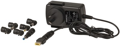 GENERIC/UNIVERSAL UNIVERSAL 5-19.5V DC 45W POWER SUPPLY WITH 7 PLUGS