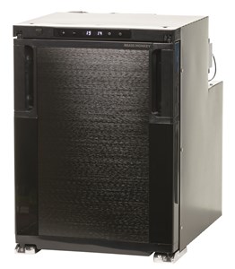 UNSPECIFIED MANUFACTURER 50L SINGLE DOOR CARAVAN FRIDGE/FREEZER WITH REVERSIBLE DOOR