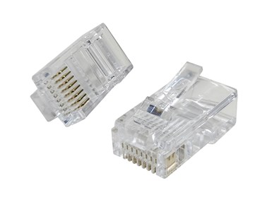 GENERIC/UNSPECIFIED MANUFACTURER 50 PACK RJ45 PLUGS FOR SOLID CORE TELEPHONE CABLE