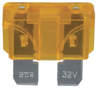 GENERIC COMPONENT 5 AMP BLADE FUSE - COLOUR CODED CIRCUIT PROTECTION