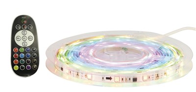 GENERIC LIGHTING SOLUTIONS 5M RGB LED STRIP LIGHT KIT WITH POWER SUPPLY