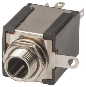 UNSPECIFIED MANUFACTURER 6.5MM STEREO ENCLOSED SWITCHED DPDT SOCKET - RELIABLE AUDIO JACK