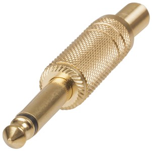 GENERIC/UNSPECIFIED MANUFACTURER 6.5MM MONO GOLD METAL PLUG FOR RELIABLE AUDIO CONNECTIONS