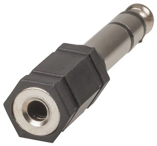 GENERIC/UNSPECIFIED MANUFACTURER 6.5MM TO 3.5MM STEREO AUDIO ADAPTOR FOR RELIABLE CONNECTION