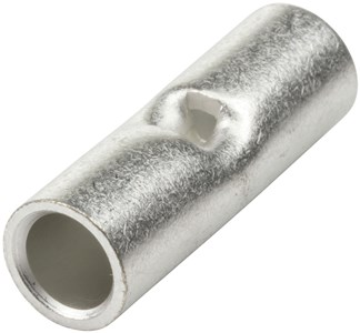 UNSPECIFIED MANUFACTURER 6AWG NON-INSULATED BUTT TERMINALS - PACK OF 4 FOR SECURE JOINS