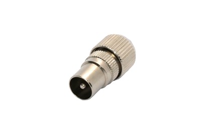 GENERIC/UNSPECIFIED MANUFACTURER RELIABLE 75 OHM METAL LINE TV COAXIAL PLUG FOR CLEAR RECEPTION