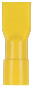 GENERIC ELECTRICAL COMPONENTS YELLOW FULLY INSULATED FEMALE SPADE CONNECTORS (8 PACK)